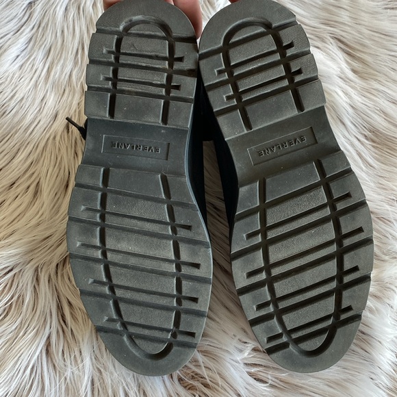 Everlane The Canvas Utility Boot Black Womens Size 8 - Picture 9 of 13